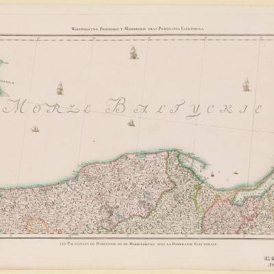Rizzi Zannoni Carte De La Pologne No 05 1772 Ssees