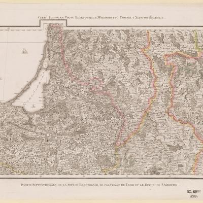 Rizzi Zannoni Carte De La Pologne No 06 1772 Ssees