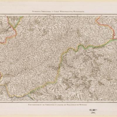 Rizzi Zannoni Carte De La Pologne No 08 1772 Ssees