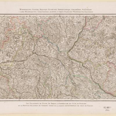 Rizzi Zannoni Carte De La Pologne No 09 1772 Ssees