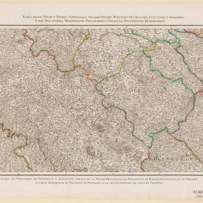 Rizzi Zannoni Carte De La Pologne No 13 1772 Ssees
