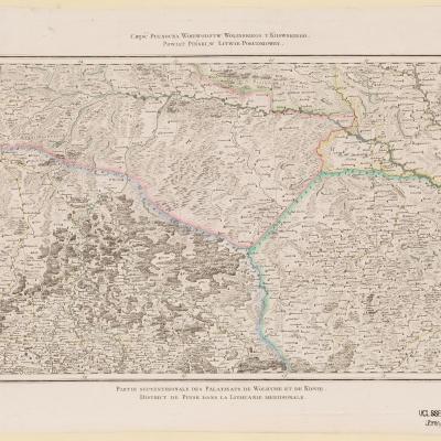 Rizzi Zannoni Carte De La Pologne No 15 1772 Ssees