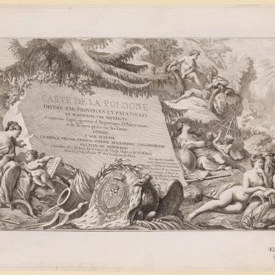 Rizzi Zannoni Carte De La Pologne No 21 1772 Ssees