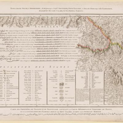 Rizzi Zannoni Carte De La Pologne No 22 1772 Ssees