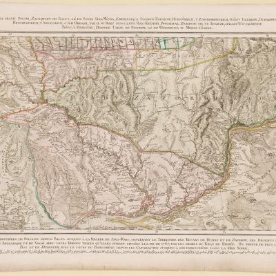 Rizzi Zannoni Carte De La Pologne No 24 1772 Ssees
